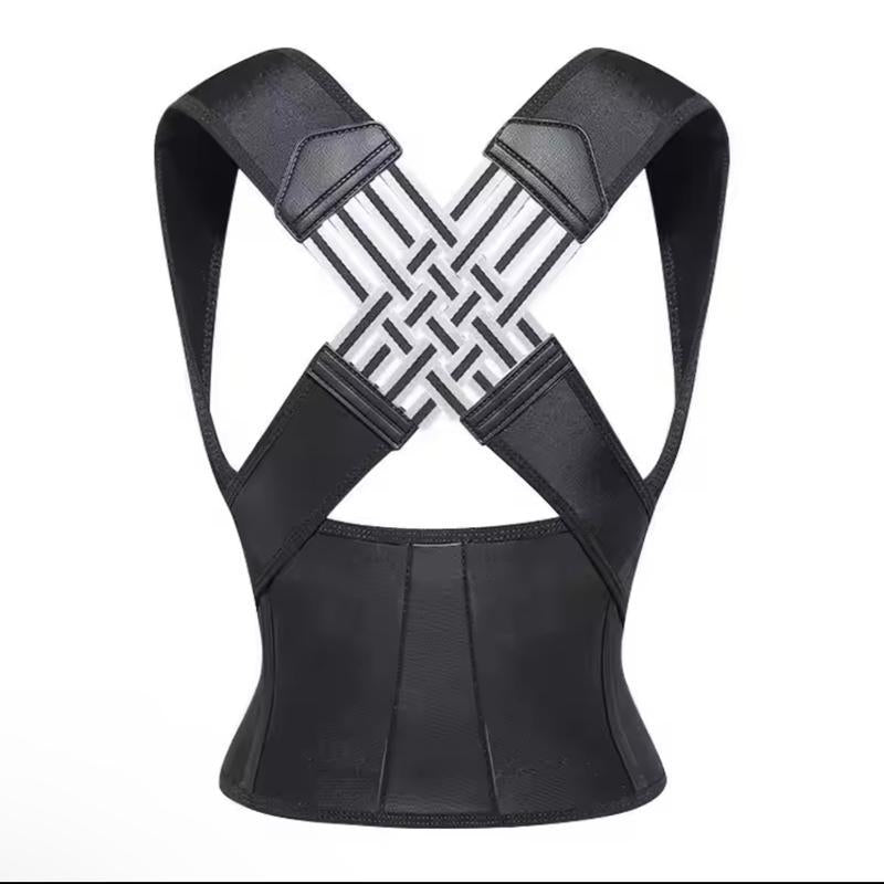 Waist Trainer Correct Bad Posture Help and Hunchback Unisex Posture Enhancer Back Support Posture Correction Shoulder Belt Correction Vest for Home Office