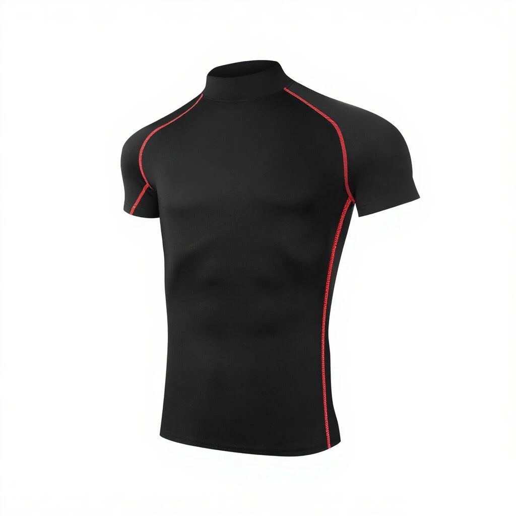 Compression T Shirt Men Bodybuilding Sportswear Short Sleeve Quick Dry Workout Shirts Sport Tops Tee Gym Running T-Shirt Men