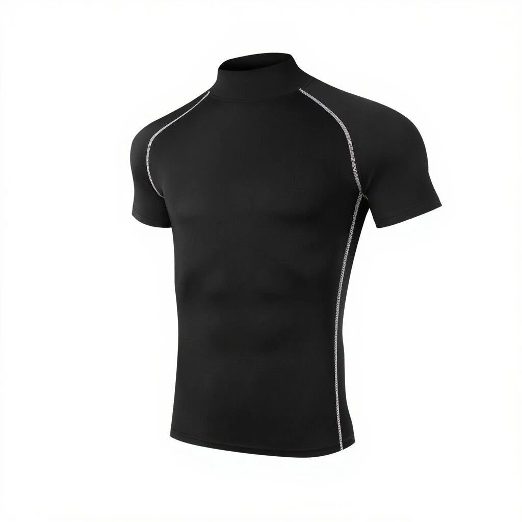 Compression T Shirt Men Bodybuilding Sportswear Short Sleeve Quick Dry Workout Shirts Sport Tops Tee Gym Running T-Shirt Men
