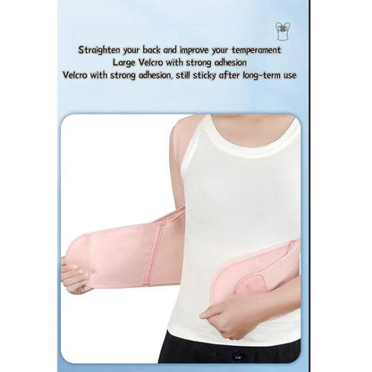 Waist Trainer Correct Bad Posture Help and Hunchback Unisex Posture Enhancer Back Support Posture Correction Shoulder Belt Correction Vest for Home Office